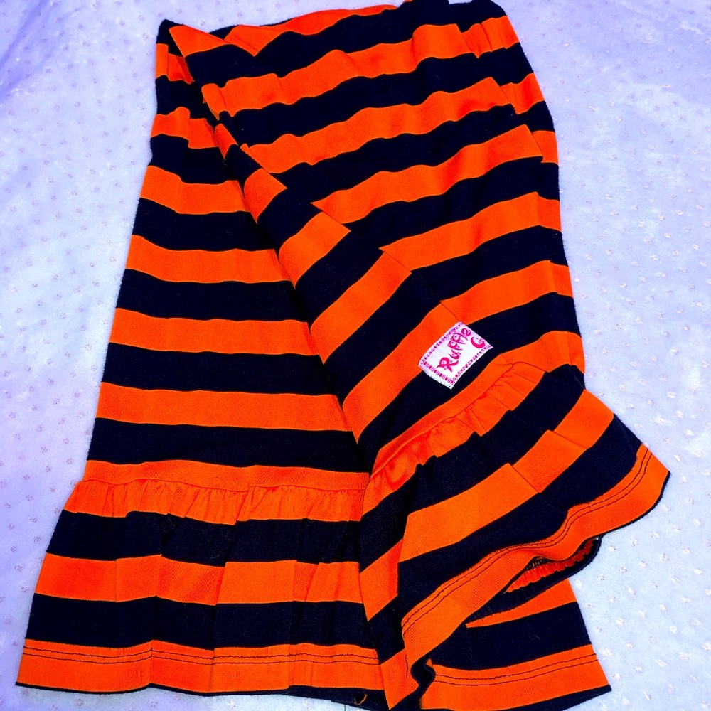 Ruffle girl pants